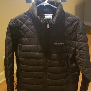 Womens Black light thin puffer columbia
